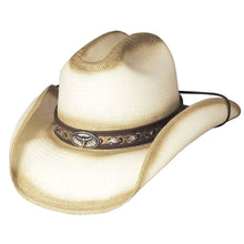 Load image into Gallery viewer, Bullhide Little Big Horn - Shapeable Straw Cowboy Hat
