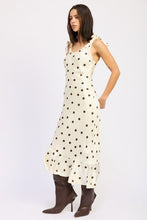 Load image into Gallery viewer, MERMAID MAXI DRESS WITH SHOULDER TIE
