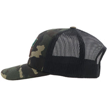 Load image into Gallery viewer, HOOey Texican Camo ( Black/Brown/Green ) - Trucker Cap

