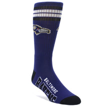 Load image into Gallery viewer, Baltimore Raven Socks - Men&#39;s Athletic Crew Socks
