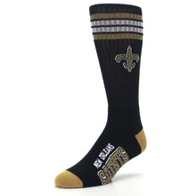 Load image into Gallery viewer, New Orleans Saints Socks - Men&#39;s Athletic Crew Socks
