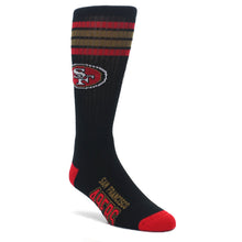 Load image into Gallery viewer, San Francisco 49ers Socks - Men&#39;s Athletic Crew Socks

