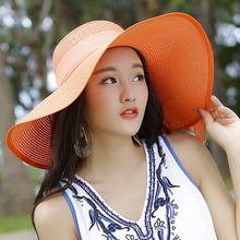 Load image into Gallery viewer, Women’s Summer Straw Hat
