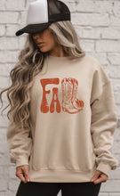 Load image into Gallery viewer, Fall Boots Graphic Crewneck Sweatshirt
