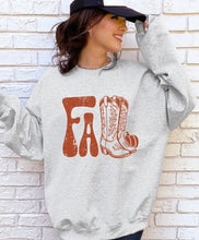 Load image into Gallery viewer, Fall Boots Graphic Crewneck Sweatshirt
