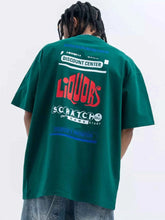 Load image into Gallery viewer, Men's Letter Round Neck Short Sleeve T-Shirt
