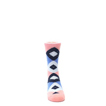 Load image into Gallery viewer, Pink Blue Junior Groomsmen Kid's Dress Socks
