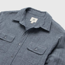 Load image into Gallery viewer, Zhu Double Gauze Shirt - Navy
