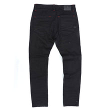 Load image into Gallery viewer, M1926 - Makobi Core Denim Biker Jeans - Jet Black
