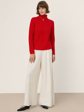 Load image into Gallery viewer, Premium Cashmere Blend Hand-Finished Seamless Turtleneck Knit Top TOVE
