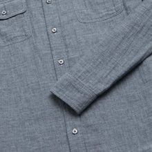 Load image into Gallery viewer, Zhu Double Gauze Shirt - Navy
