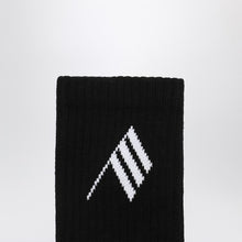 Load image into Gallery viewer, The Attico Black/White Socks With Logo Women
