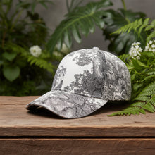 Load image into Gallery viewer, Floral Print Dome Crown Baseball Cap – Unisex One Size
