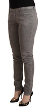 Load image into Gallery viewer, Acht Gray Cotton Low Waist Skinny Push Up Denim Jeans
