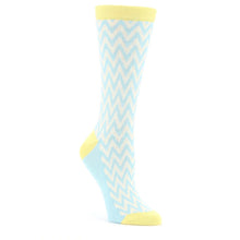 Load image into Gallery viewer, Chevron Stripe Women&#39;s Dress Socks Gift Box 3 Pack
