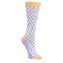 Load image into Gallery viewer, Chevron Stripe Women&#39;s Dress Socks Gift Box 3 Pack
