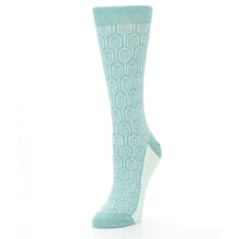 Load image into Gallery viewer, Teal Feather Optics Women's Dress Socks - Statement Sockwear
