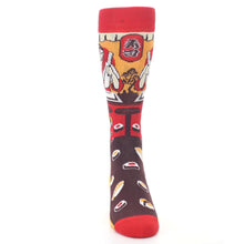 Load image into Gallery viewer, Sushi Chef Sushi Socks -  Men's Novelty Dress Socks
