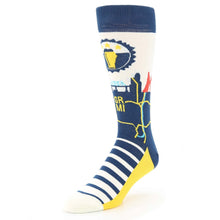 Load image into Gallery viewer, Beer City Socks -  Men's Novelty Dress Socks
