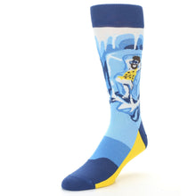 Load image into Gallery viewer, Caveman Socks - Men's Novelty Dress Socks
