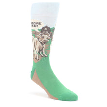 Load image into Gallery viewer, Animal Play on Words Men&#39;s Dress Socks Gift Box 3 Pack
