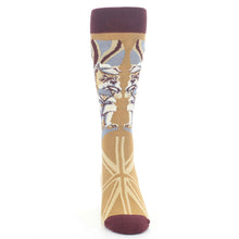 Load image into Gallery viewer, English Bulldog Socks -  Men's Novelty Dress Socks
