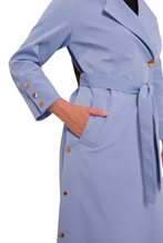 Load image into Gallery viewer, Jackie Trench Coat in Sky Blue
