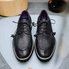 Load image into Gallery viewer, 26-224-BLK CAMPO Sueded Goatskin Lace Up with Wax Finish, Black
