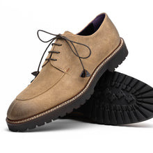 Load image into Gallery viewer, 26-224-OAK CAMPO Sueded Goatskin Lace Up with Wax Finish, Oak

