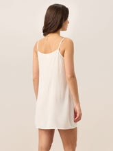 Load image into Gallery viewer, Linen Tribal Stripe Split Neck Bohemian Ruffle Maxi Dress with Woven Belt and Slip MARLOWE
