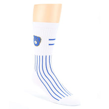 Load image into Gallery viewer, White Milwaukee Brewers Socks - Men&#39;s Athletic Crew Socks

