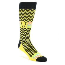 Load image into Gallery viewer, Laughfest Socks 2019 - Men's Novelty Dress Socks
