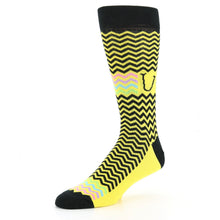 Load image into Gallery viewer, Laughfest Socks 2019 - Men's Novelty Dress Socks
