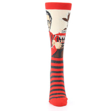 Load image into Gallery viewer, Mister Rogers Socks - Red Women's Dress Socks
