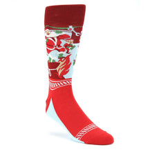 Load image into Gallery viewer, Christmas Chaos Socks - Men's Christmas Dress Socks
