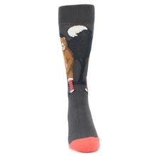 Load image into Gallery viewer, Bear Naked Socks - Men's Novelty Dress Socks
