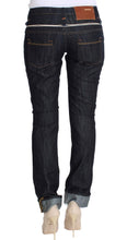 Load image into Gallery viewer, Acht Blue Denim Cotton Bottoms Straight Fit Jeans
