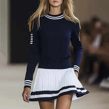 Load image into Gallery viewer, Women's Long Sleeve Sweater Dress
