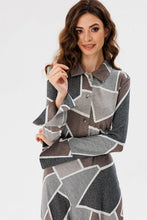 Load image into Gallery viewer, Geometric Print Dress
