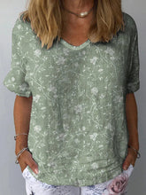 Load image into Gallery viewer, Artistic Retro Digital Print Pullover Top – Women’s Chinese Style
