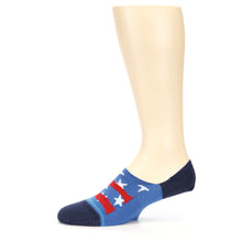Load image into Gallery viewer, Freedom Stars and Stripes Socks - Men's No Show Socks
