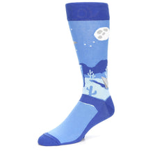 Load image into Gallery viewer, Area 51 UFO Socks - USA Made - Men's Novelty Socks
