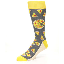 Load image into Gallery viewer, Pizza Socks - USA Made - Men's Novelty Socks
