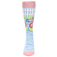 Load image into Gallery viewer, Flamingle Flamingo Socks - USA Made - Men's Novelty Socks
