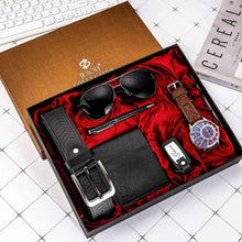 Load image into Gallery viewer, Mens Gift Set: Elegant Watch, Belt, and Wallet for Him - Perfect Men's Gift Set
