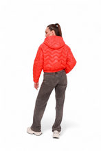 Load image into Gallery viewer, Lexi Cropped Jacket in Coral
