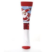 Load image into Gallery viewer, Parkour Santa- USA Made- Women's Dress Socks
