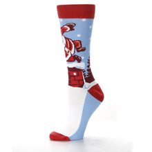 Load image into Gallery viewer, Parkour Santa- USA Made- Women's Dress Socks
