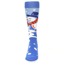 Load image into Gallery viewer, Love at Frost Sight - USA Made Men's Dress Socks
