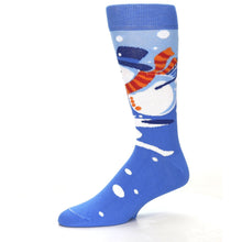 Load image into Gallery viewer, Love at Frost Sight - USA Made Men's Dress Socks
